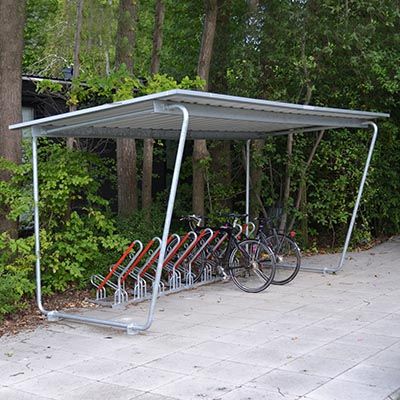 Virksomhed i København - Cykeloverdækning i galvaniseret stål