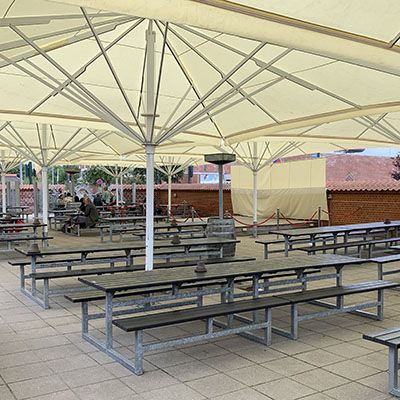 Skagen Bryghus - vedligeholdelsesfrie bordbænkesæt