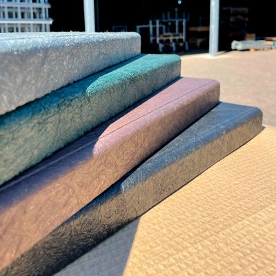 Plastplanke i recycling plast (genbrugsplast)