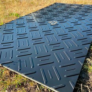 Køreplader med håndtag i genbrugsplast